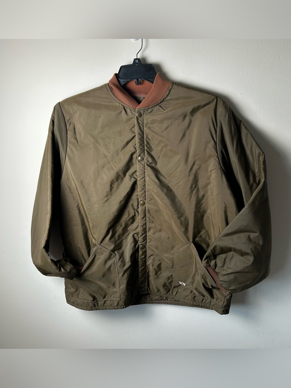Vintage 10X Hunting Jacket Mens Size XL Brown Snap Up Thinsulate Cabin Outdoors